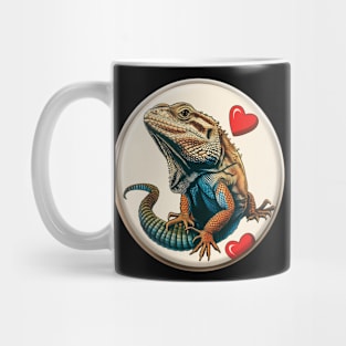 Iguana Love Design Mug